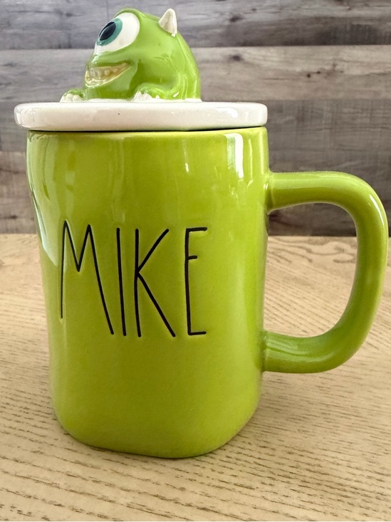 Rae Dunn Other - Ceramic mug, Rae Dunn x Disney Pixar Monsters Inc. MIKE Wazowski with character